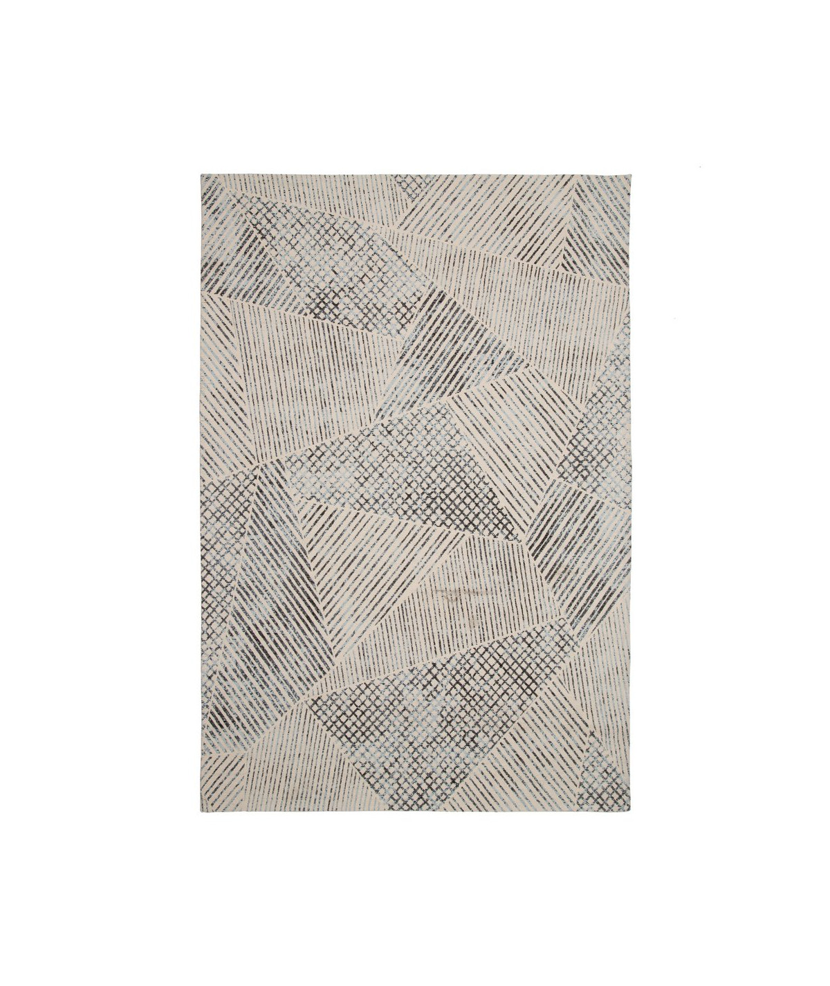 Tapis beige coton polyester 160x230cm - Tabriz |YESDEKO