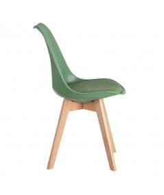 Chaise scandinave vert menthe 49x43x84cm (Lot de 4) |YESDEKO