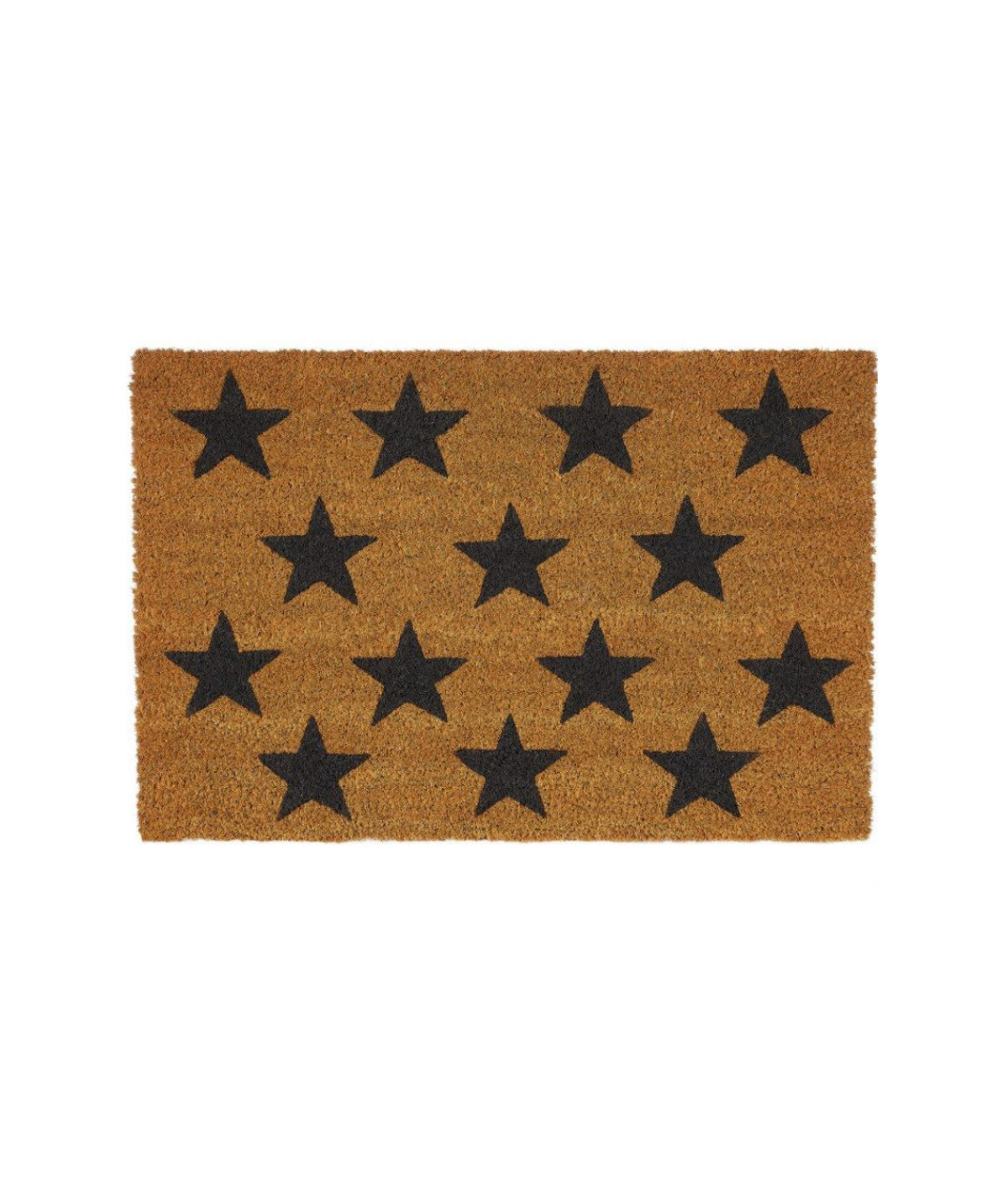 Paillasson coco motif étoile 60x40cm | Yesdeko