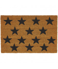 Paillasson coco motif étoile 60x40cm | Yesdeko