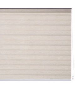 Store enrouleur nuit et jour tissu beige 140x250cm - Collection Irine - Yesdeko