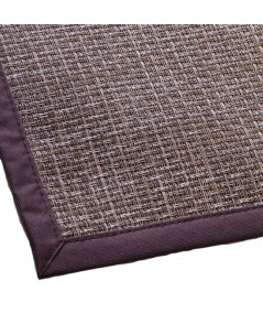 Tapis indoor outdoor marron revers antidérapant 180x250cm - Collection Brown