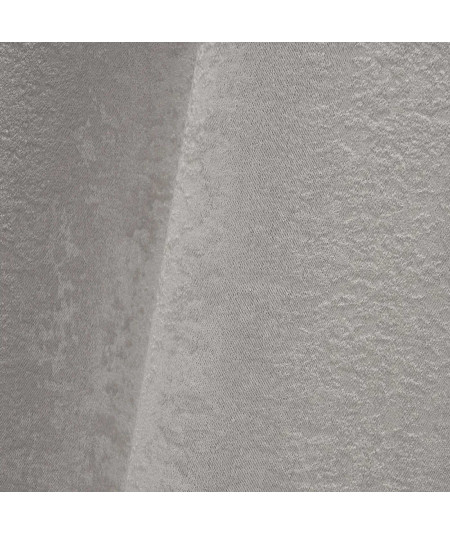 2 rideaux occultant gris damassé 140x260cm Décora - Yesdeko