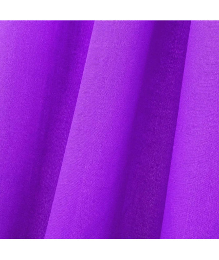 2 rideaux violet semi occultant 140x260cm Loving - Yesdeko