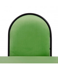 Banquette velours vert design 110x60cm Como - Yesdeko