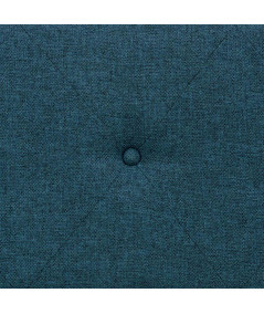 Banquette coffre tissu bleu - Estruc - Yesdeko