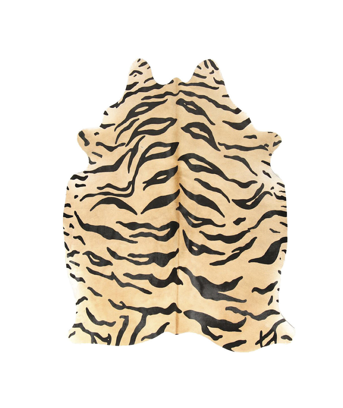 Tapis en peau de vache tigré 180x250cm - Yesdeko