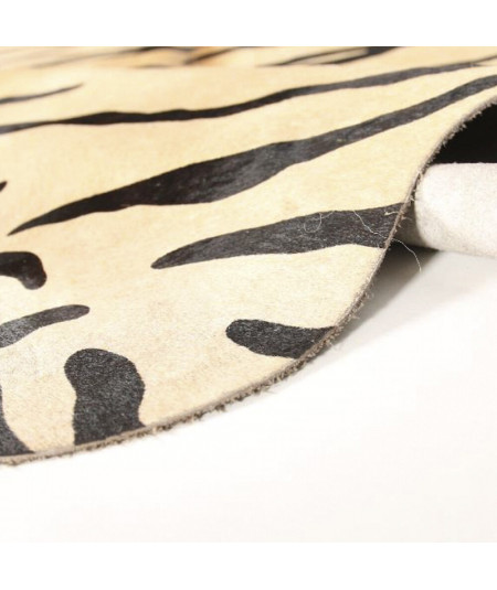Tapis en peau de vache tigré 180x250cm - Yesdeko