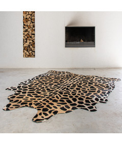 Tapis en peau de vache girafe 180x250cm - Yesdeko