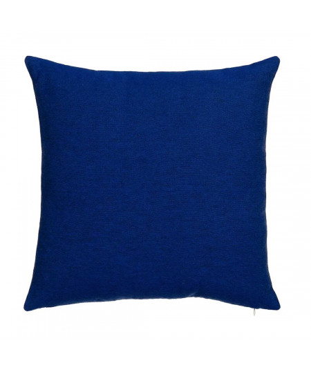 Coussin tissu motif Japonais bleu déhoussable 45x45cm - Zen