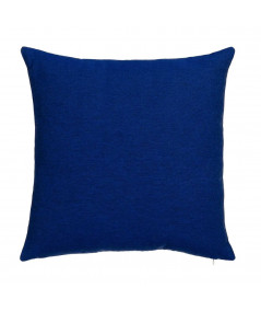 Coussin tissu motif Japonais bleu déhoussable 45x45cm - Zen