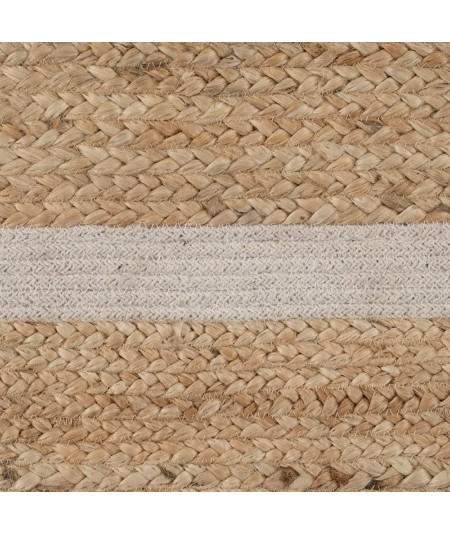 Tapis en jute et coton 160x230cm - Malyn - Yesdeko