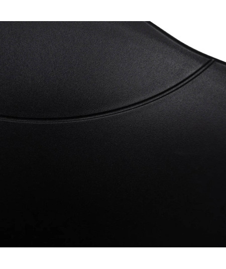 4 chaises noir design polypropilène - Anco - Yesdeko