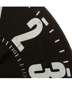 Horloge murale ronde noir Diam60cm - Vintage Clock |YESDEKO