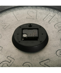 Horloge murale en métal vieilli Diam40cm - Factory |YESDEKO