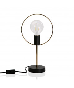 Lampe de table en métal noir - Arc Design |YESDEKO