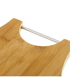 Planche en bambou à découper pizza Diam38cm |YESDEKO