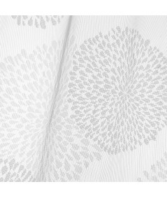 Voilage blanc à motif floral (Lot de 2) 137x240cm Astera |YESDEKO